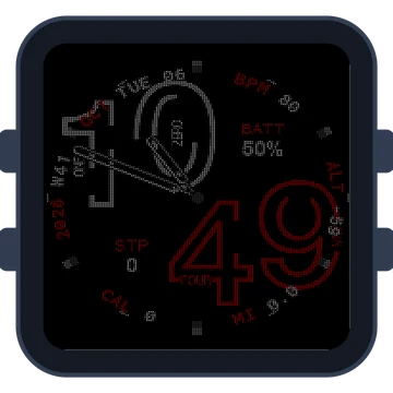 Numberfully Big Numbers Gen3 Venu Sq 2