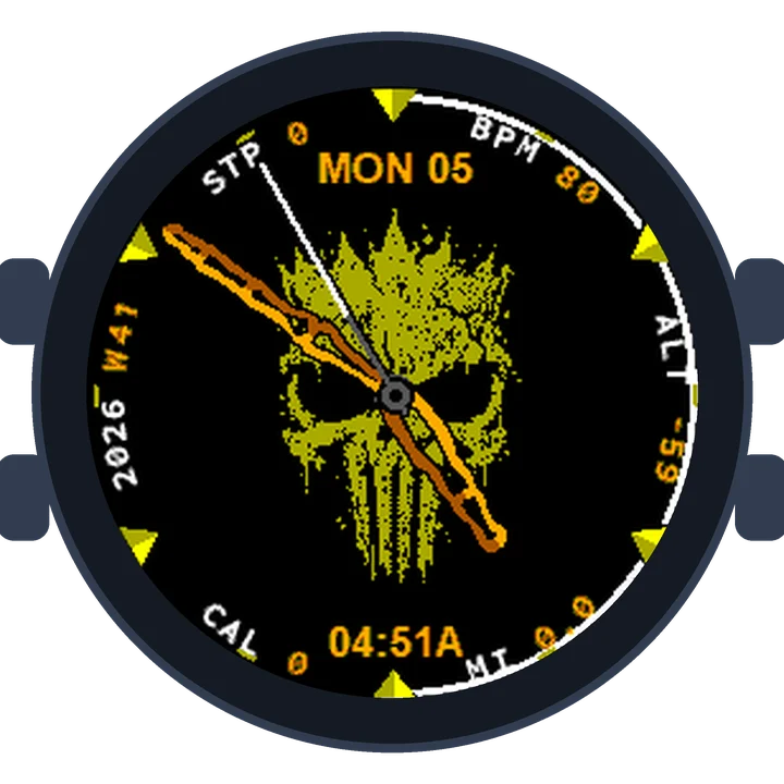 Rebel Skull Gen3 – fēnix 5