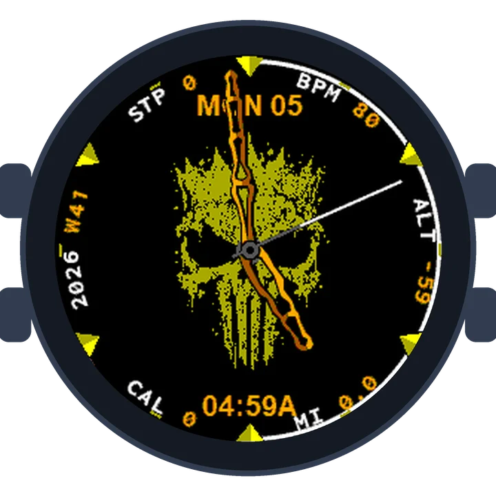 Rebel Skull Gen3 – fēnix 6