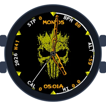 Rebel Skull Gen3 fēnix 6X Pro