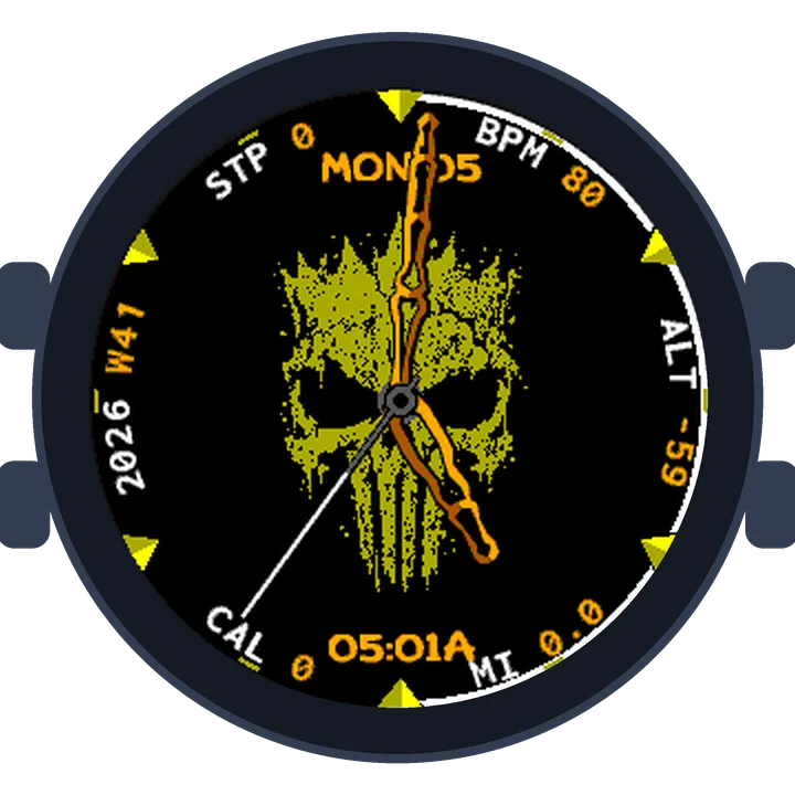 Rebel Skull Gen3 – fēnix 6X Pro