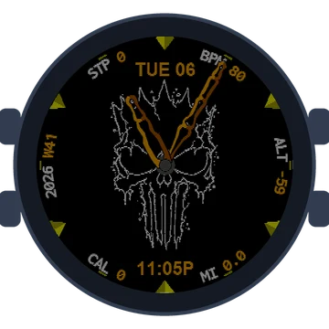 Rebel Skull Gen3 fēnix 8