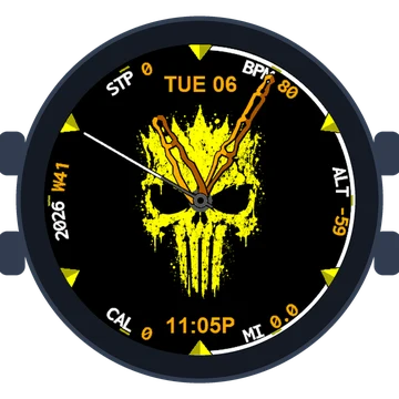 Rebel Skull Gen3 fēnix 8