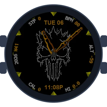 Rebel Skull Gen3 fēnix 9