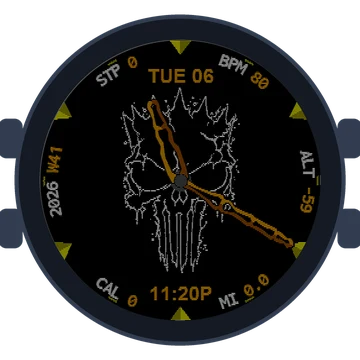 Rebel Skull Gen3 Forerunner 970