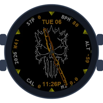 Rebel Skull Gen3 Venu 2 Plus