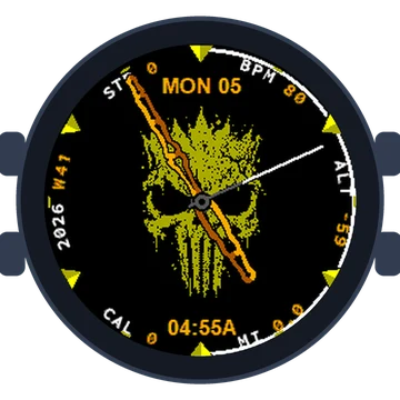 Rebel Skull Gen3 vívoactive 3