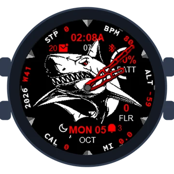 Shark Attack Gen3 fēnix 6 Pro