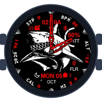 Shark Attack Gen3 fēnix Chronos