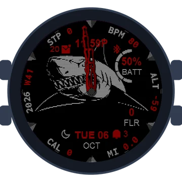 Shark Attack Gen3 Forerunner 265s