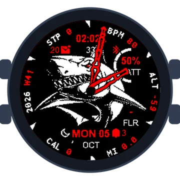 Shark Attack Gen3 Forerunner 55