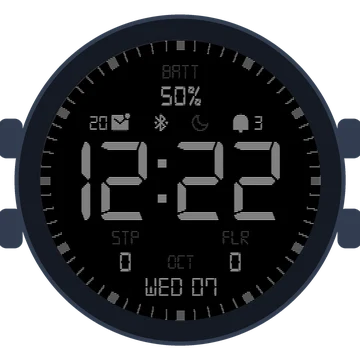 Simple Large Digital Original Gen3 D2 Mach 1