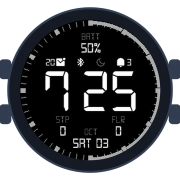 Simple Large Digital Original Gen3 fēnix 5