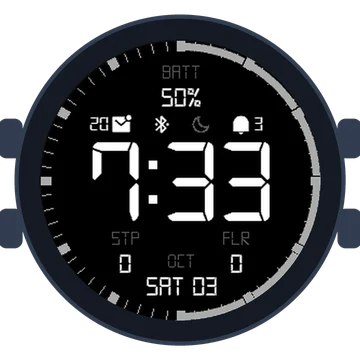 Simple Large Digital Original Gen3 fēnix 6 Pro