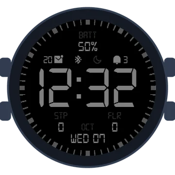 Simple Large Digital Original Gen3 fēnix 8 Pro