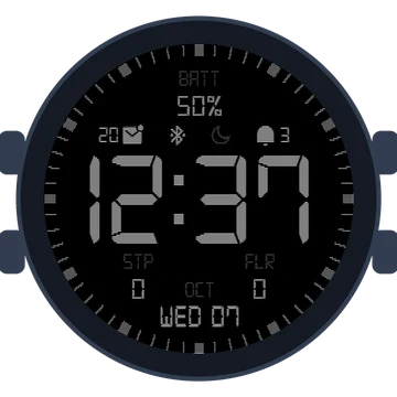 Simple Large Digital Original Gen3 fēnix E