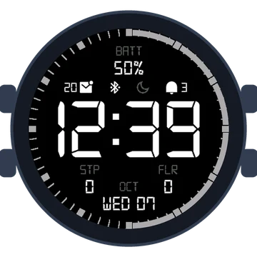 Simple Large Digital Original Gen3 Forerunner 170