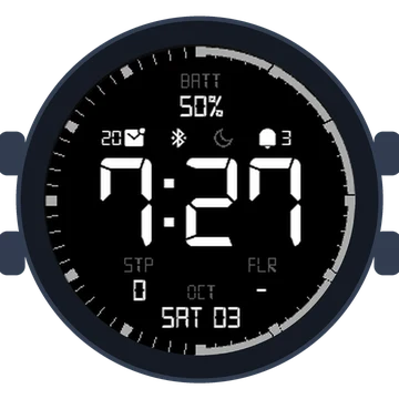 Simple Large Digital Original Gen3 Forerunner 245