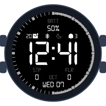Simple Large Digital Original Gen3 Forerunner 265