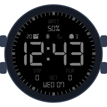 Simple Large Digital Original Gen3 Forerunner 570