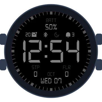 Simple Large Digital Original Gen3 Venu 3S