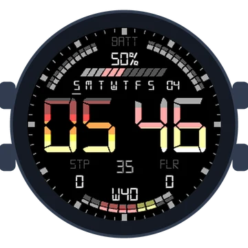 Simple Large Digital Gen3 fēnix 6