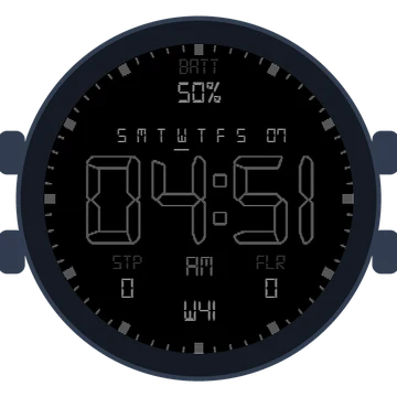 Simple Large Digital Gen3 fēnix 8