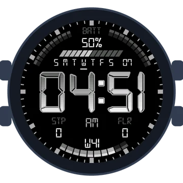 Simple Large Digital Gen3 – fēnix 8 47mm