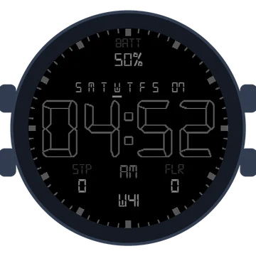 Simple Large Digital Gen3 fēnix 8 Pro