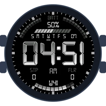 Simple Large Digital Gen3 fēnix 8 Pro