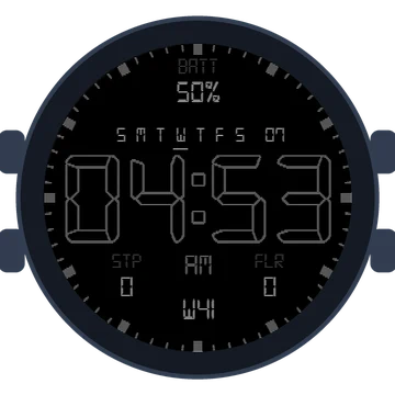 Simple Large Digital Gen3 fēnix 9