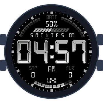 Simple Large Digital Gen3 Forerunner 165