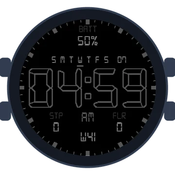 Simple Large Digital Gen3 Forerunner 170