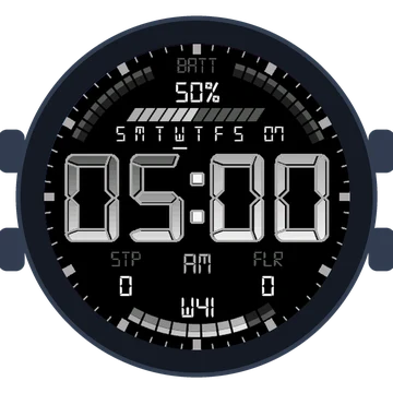 Simple Large Digital Gen3 Forerunner 265