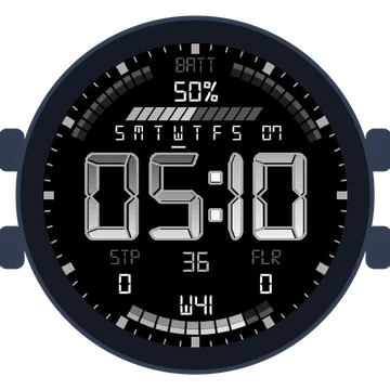 Simple Large Digital Gen3 Venu 2