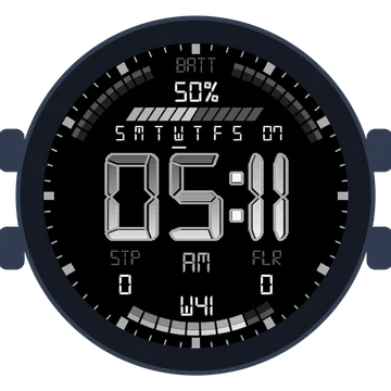 Simple Large Digital Gen3 Venu 2 Plus