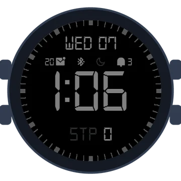 Simple Large Digital No.2 Gen3 D2 Mach 1