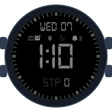 Simple Large Digital No.2 Gen3 Descent Mk3i