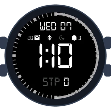 Simple Large Digital No.2 Gen3 Descent Mk3i