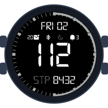 Simple Large Digital No.2 Gen3 fēnix 5