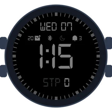 Simple Large Digital No.2 Gen3 fēnix 8 Pro