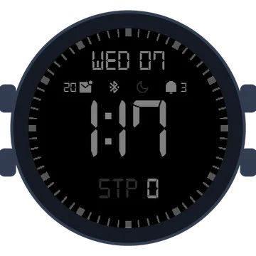 Simple Large Digital No.2 Gen3 fēnix 9