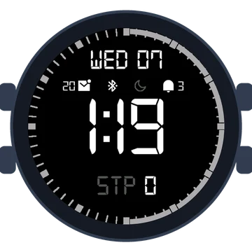 Simple Large Digital No.2 Gen3 – fēnix 9 Pro 47mm