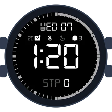 Simple Large Digital No.2 Gen3 fēnix E