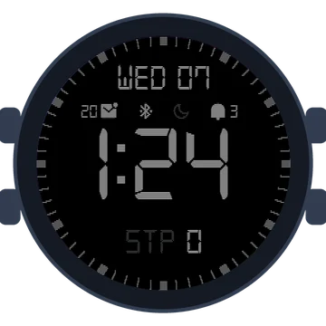 Simple Large Digital No.2 Gen3 Forerunner 265