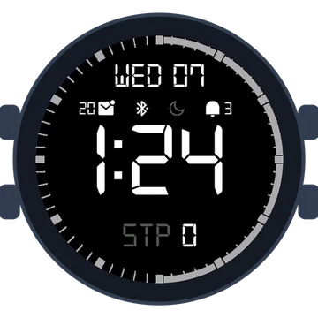 Simple Large Digital No.2 Gen3 Forerunner 265