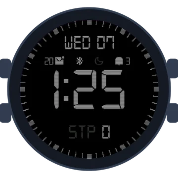 Simple Large Digital No.2 Gen3 Forerunner 265s