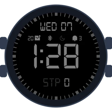 Simple Large Digital No.2 Gen3 Forerunner 965