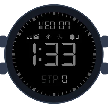 Simple Large Digital No.2 Gen3 MARQ (Gen 2) Aviator