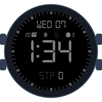 Simple Large Digital No.2 Gen3 Venu 2